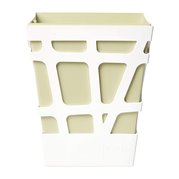 Вазон пластиковий Idel Quadro 17 см квадратний 4,3 л фісташковий (740040) 