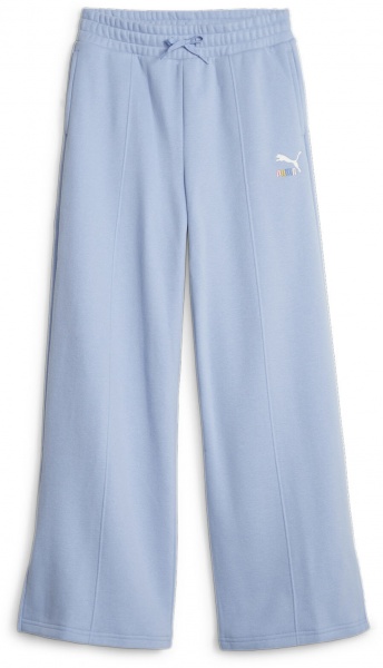 Штани Puma CLASSICS SWEATER WTHR SWEATPANTS FL G 62161648 р. 152 блакитний