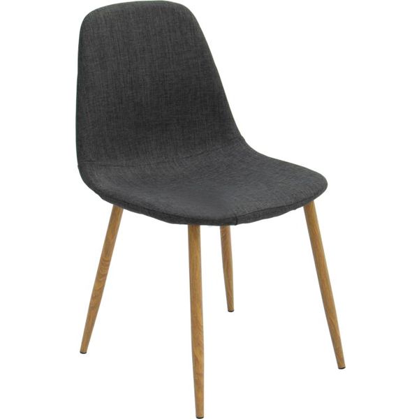 Стул обеденный Modern дерево светлое/серый