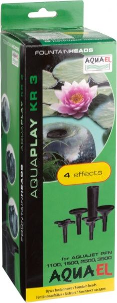 Комплект насадок AQUAEL Aquaplay KR-3 для PFN 1100 1500 2500 и 3500 103027 /101228
