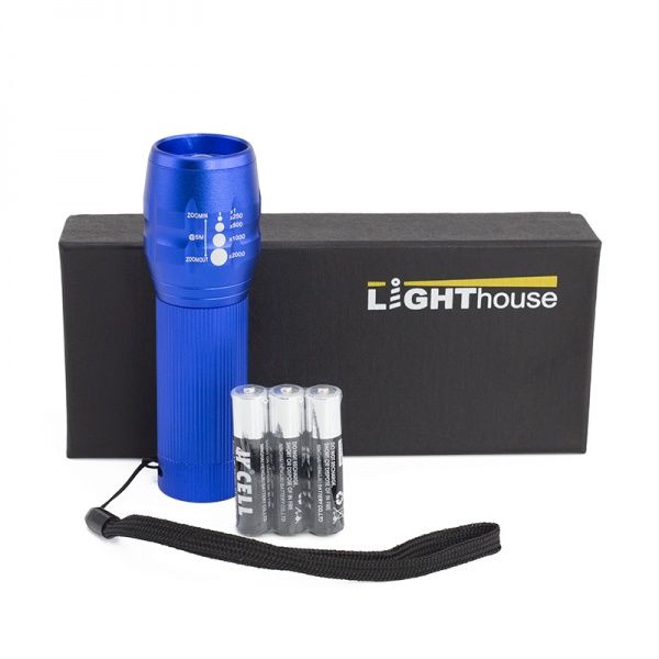 Фонарь Lighthouse Pocket ручной 150LM синий
