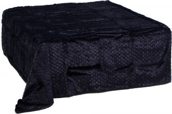 Покривало Leaf 160x200 см La Nuit темно-синій 