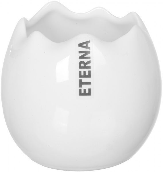 Ваза керамическая белая 1707-8,5 Eterna