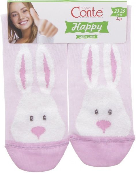 Носки Conte CE Happy18С-268СП 420 р. 23-25 розовый 