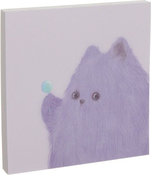 Бумага для заметок Удивительные звери фиолетовые