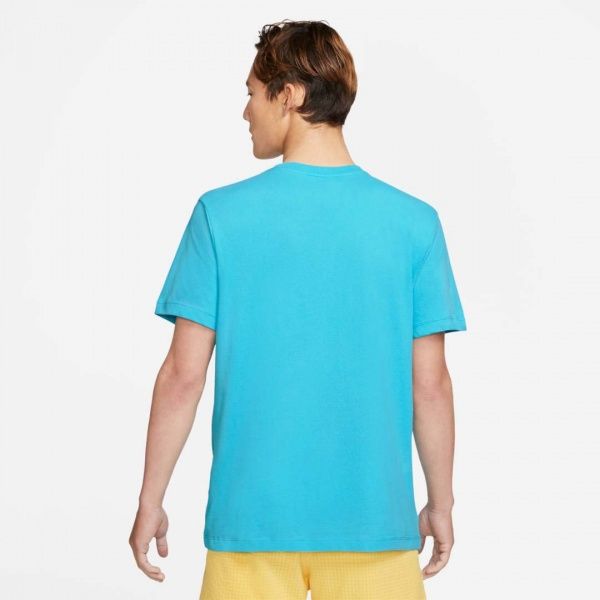 Футболка Nike U NK DF TEE SS TRAIL CZ9802-447 р.M голубой