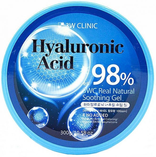 Гель 3W Clinic Hyaluronic Acid Natural Soothing Gel 300 мл