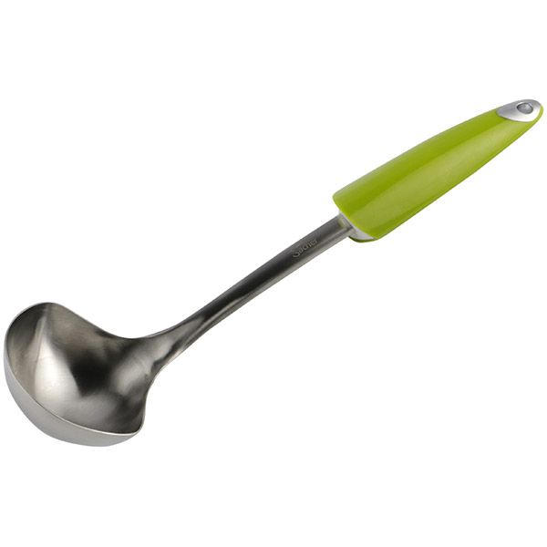 Розливная ложка Sacher нержавеющая сталь салатовая
