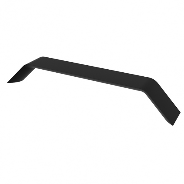 Мебельная ручка скоба DC DU 24/160 BLKM 160 мм матовый черный