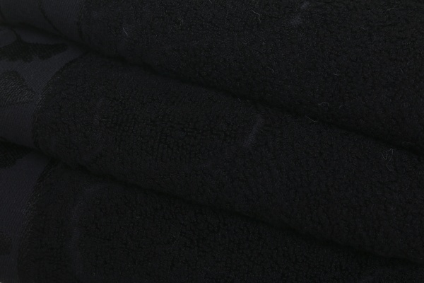 Полотенце махровое Ginko 50x90 см черный Texpol 