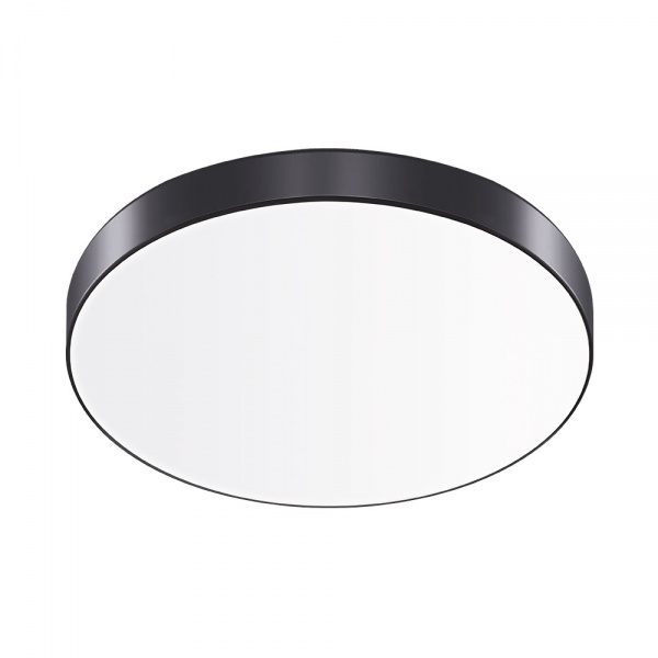 Світильник настінно-стельовий Maxus 36 Вт чорний 4100 К 1-MSP-3641-SLB 