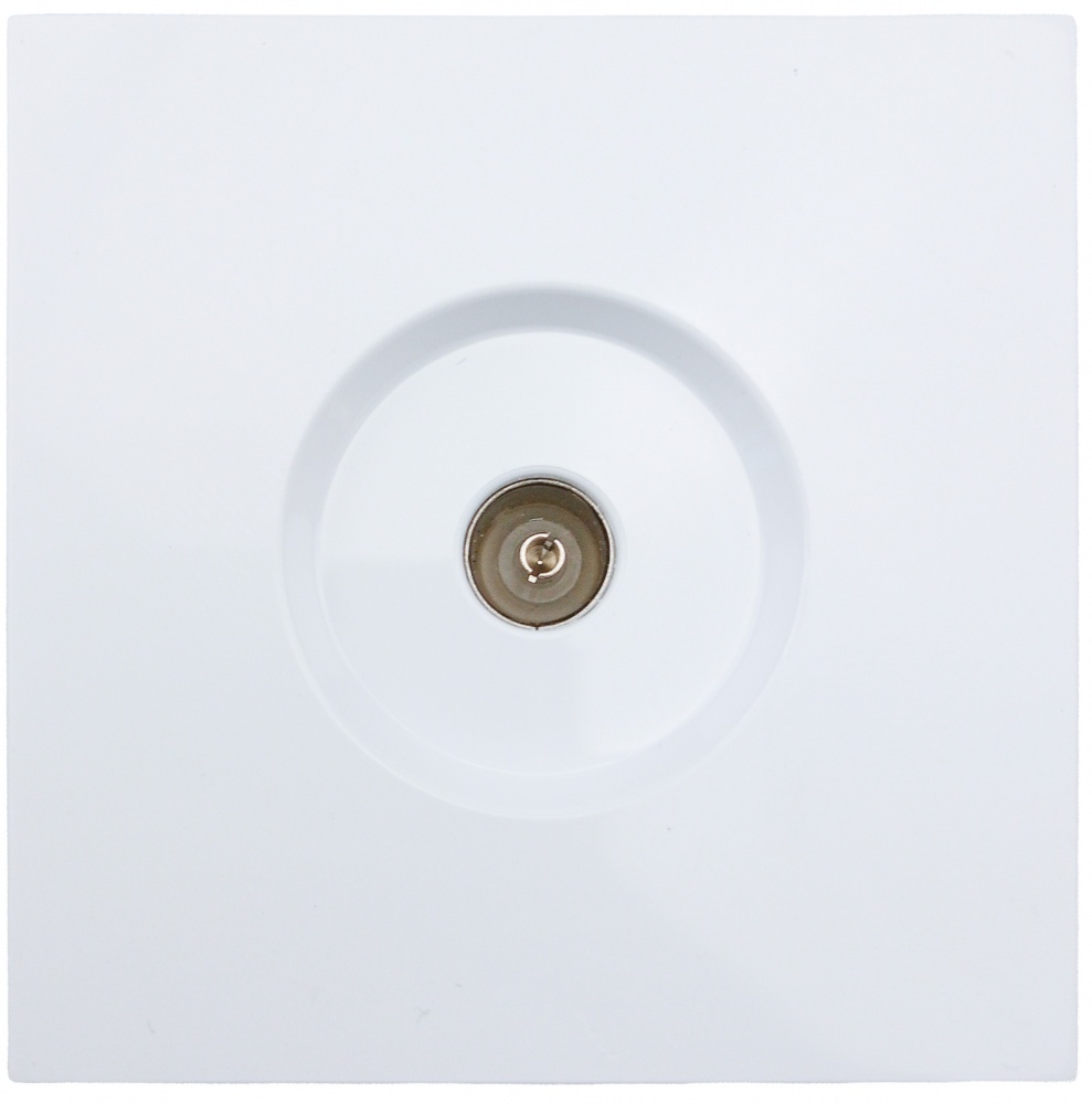 Механізм розетки TV кінцева HausMark Juna IP20 білий