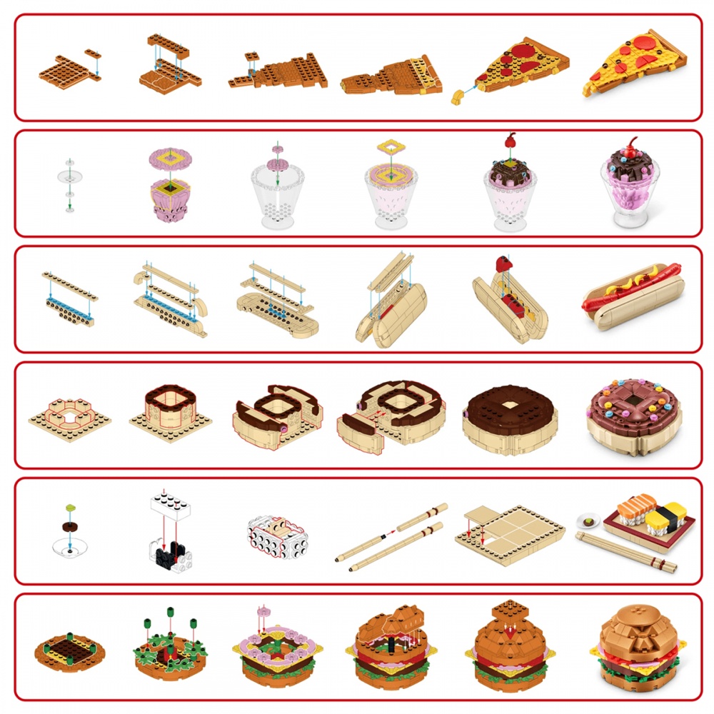 Конструктор Max в капсулі S1 – Смаколики (в асорт., в диспл.) 83186GQ1