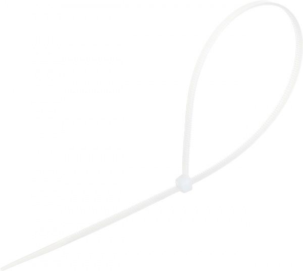 Стяжка кабельна UP! (Underprice) 3.6х300 мм 100 шт. білий 