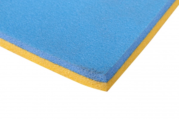 Мат Lanor 150x100x2,5 см Sport 25 жовтий із синім