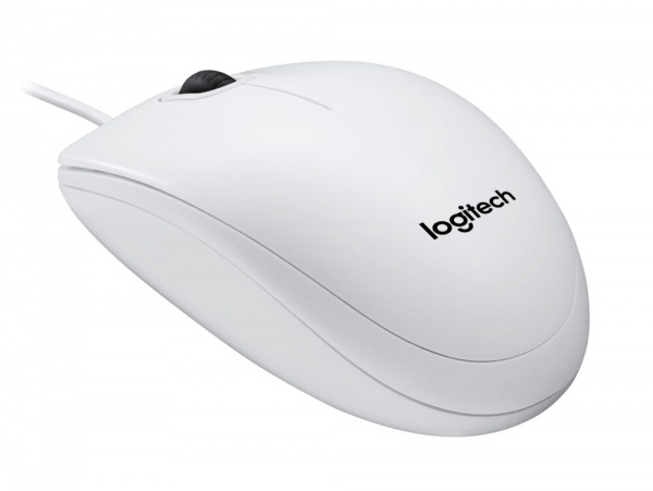 Миша Logitech B100 White (910-003360) white  
