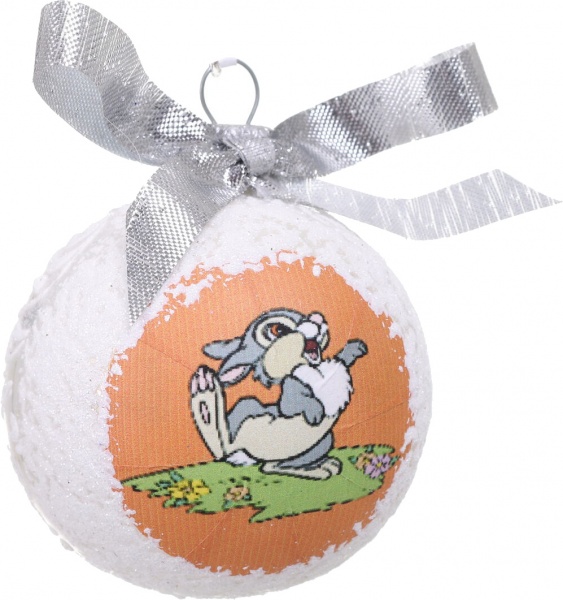 Шар новогодний символ года декупаж d 60 мм в ассортименте