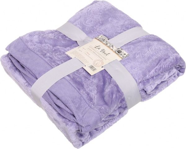 Покривало Embossed Elderberry 220x240 см La Nuit фіолетовий 