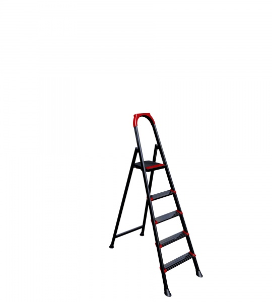 Драбина-стрем’янка Baulich сталева EXPERT 5 сходинок