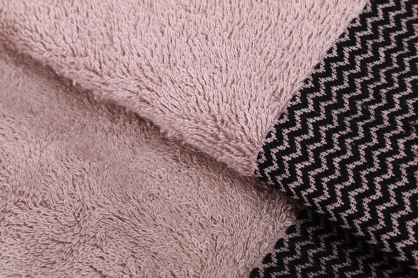 Набір рушників махрових Bamboo 50х90, 70х140 2шт темно-рожевий BILTEX 