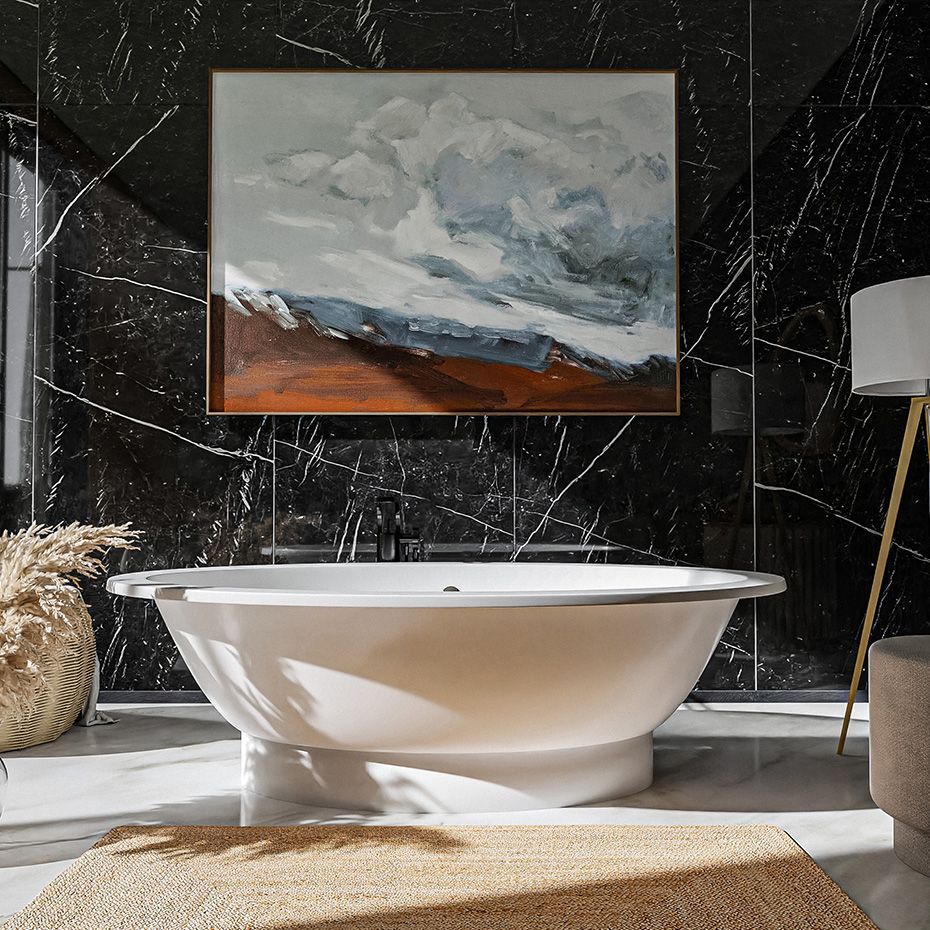 Ванна из искусственного камня Studio Stone 202х110 см LIARD