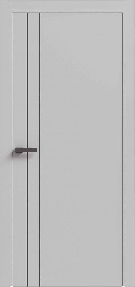 Дверне полотно Термінус Light ПК-05 ПГ 800 мм сірий