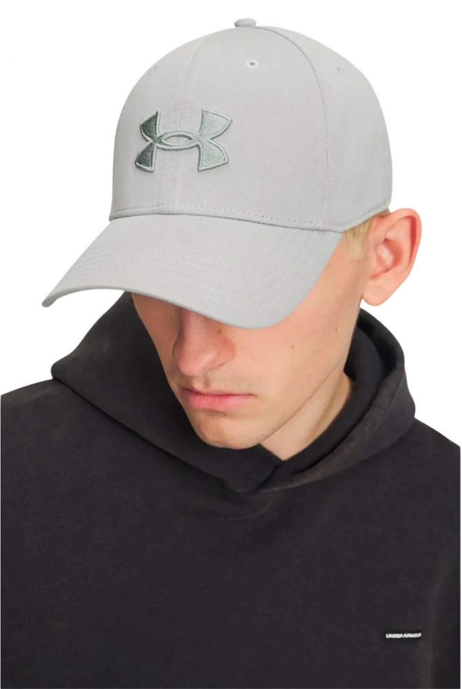 Кепка Under Armour Blitzing Low Str 1376700-069 M-L серый