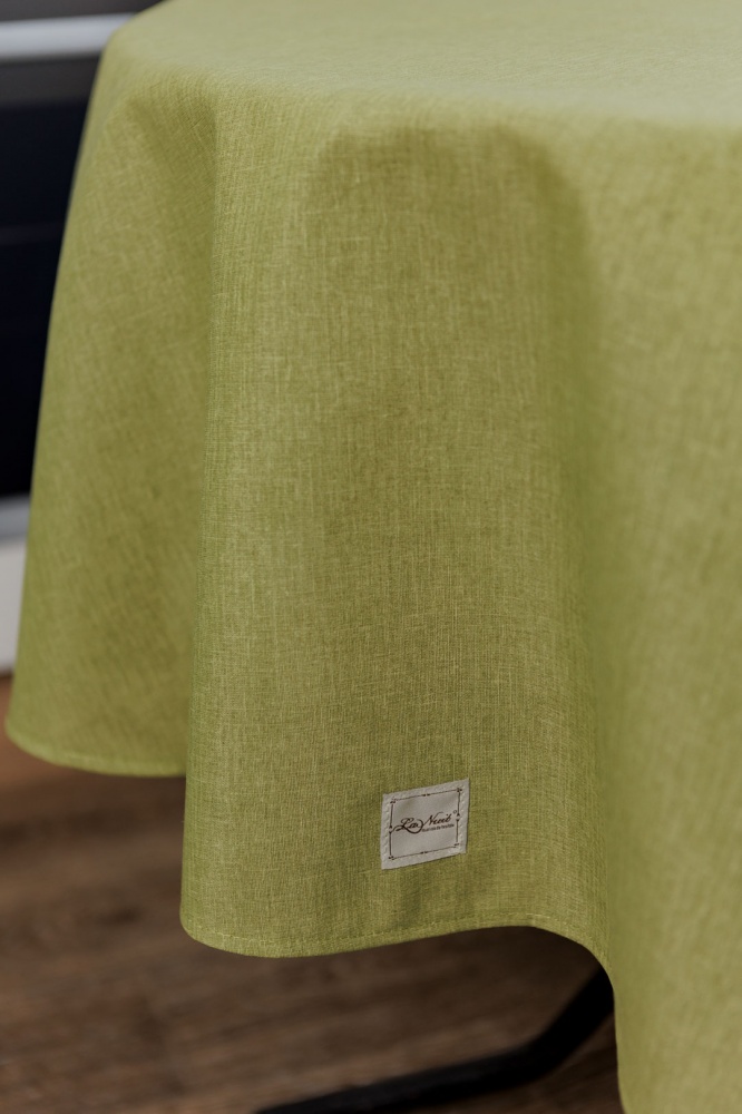 Скатерть БОТАНИКА 136x180 см олива La Nuit