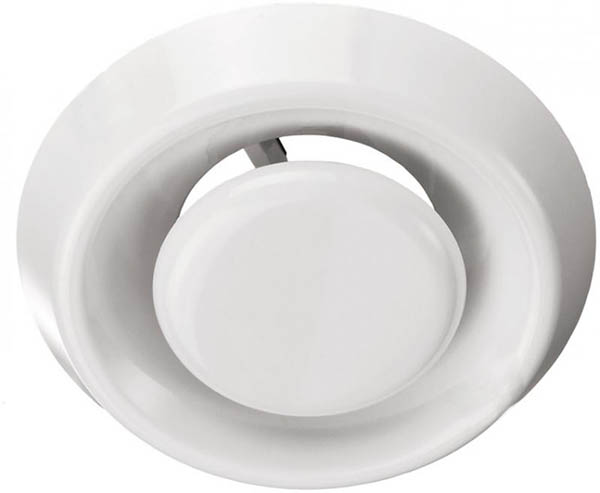 Анемостат Вентс А 150 ВР пластик белый 