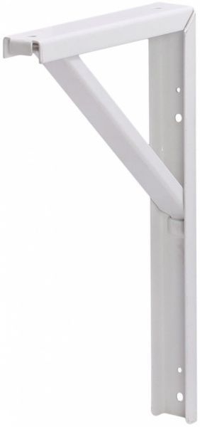 Кронштейн  сталевий робост 400x180 мм білий