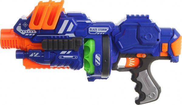 Игрушечное оружие Blaze Storm бластер с электроприводом + 12 пуль ZC7087