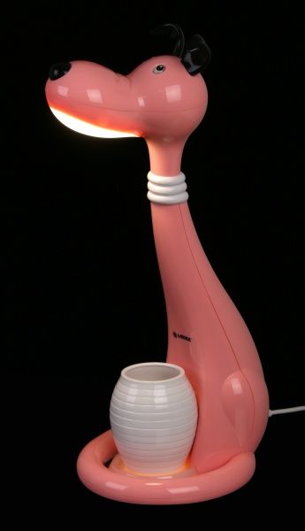 Настольная лампа Плуто 6 Вт розовый LX-102931 