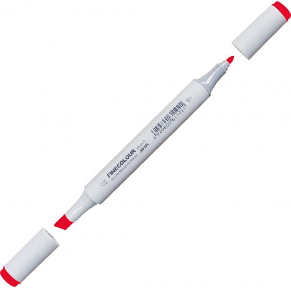 Маркер спиртовой FINECOLOUR Junior EF101-140 кровавый красный 