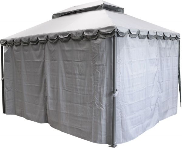 Павильон садовый Indigo 3х4 м DU-063 gray