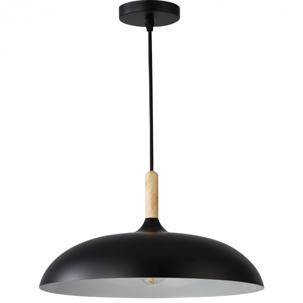 Світильник підвісний Hopfen LOFT TNW 1 PD 1x40 Вт Е27 чорний 