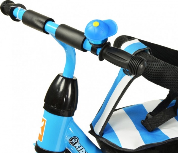 Велосипед-коляска 3х колісний Kidzmotion Tobi Junior блакитний 115001/blue 