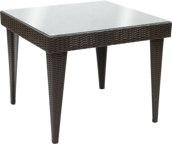 Стол квадратный 7376 90x90 см шоколадный 