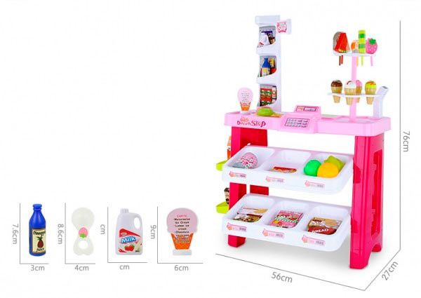 Игровой набор магазин/кондитерская с кассой 668-19-21 Bambi ODT025177