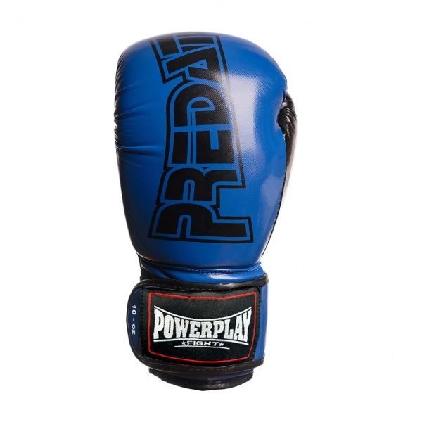 Боксерские перчатки PowerPlay р. 10 10oz 3017_10 черно-синий
