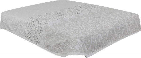 Покрывало Croacia C1 235x270 см Textilia серый с белым 