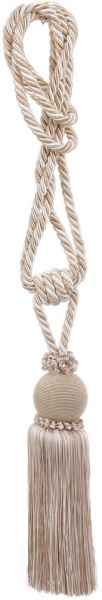 Підхват для штор 2018-51-K-84 кремовий/капучино Majestic