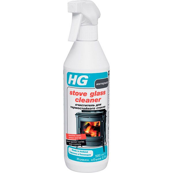 Средство для чистки жаростойкого стекла HG 500 мл