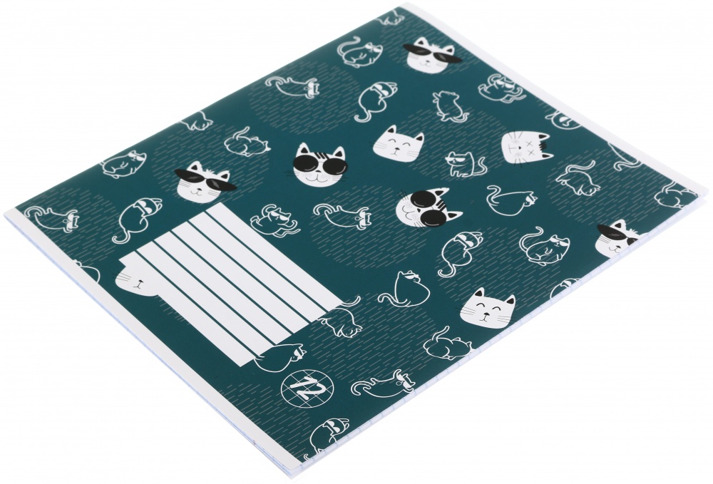 Тетрадь школьная Cats24 12 листов скоба клетка_3 Nota Bene