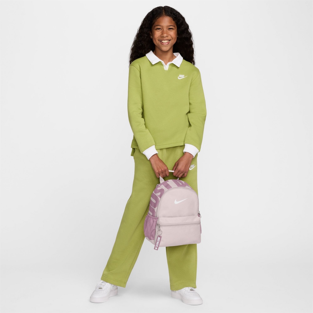 Рюкзак Nike BRASILIA JDI DR6091-019 11 л бледно-розовый