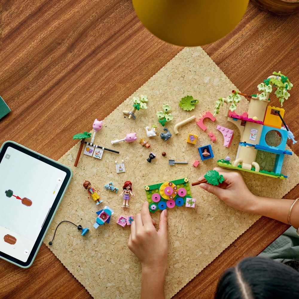 Конструктор LEGO Friends День народження кота і будинок на дереві 42666