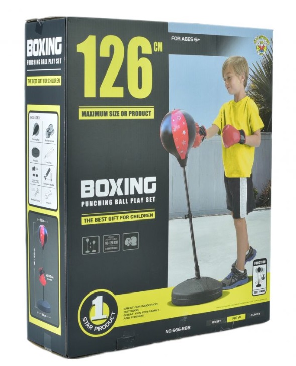 Игровой набор для бокса Shantou Боксерский, 666-888 груша на стойке (90-126см.)