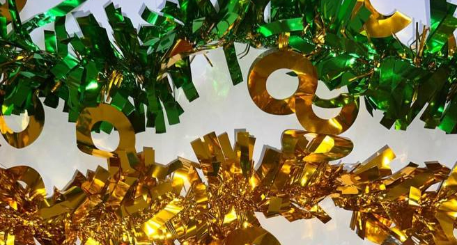 Дождик новогодний 9 см 2 м в ассортименте