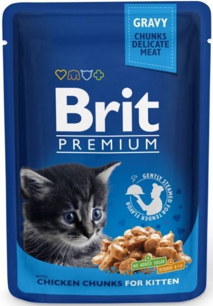 Корм Brit Premium Kitten з куркою 100 г