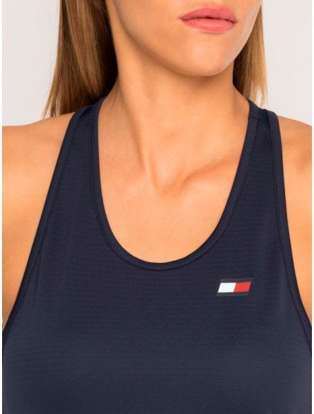 Майка Tommy Hilfiger TANK BACK LOGO S10S100341401 L темно-синій