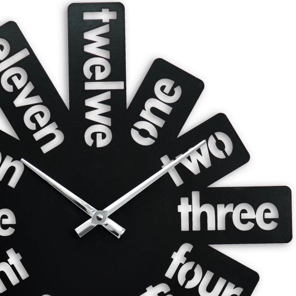 Часы настенные Taito 480x480 мм черный Moku